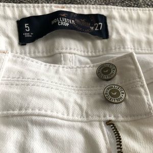 Women's Hollister Skinny White Jeans